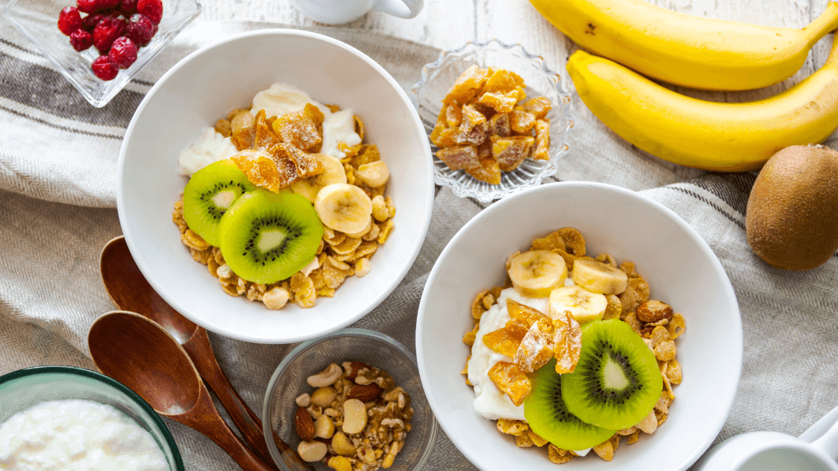 Banana no Café da Manhã