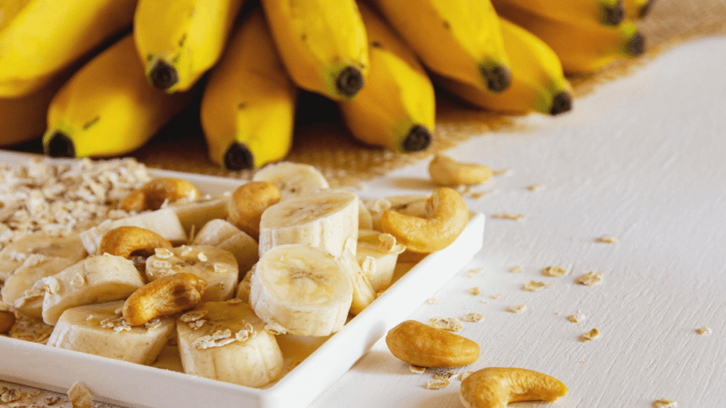 banana no desjejum 
